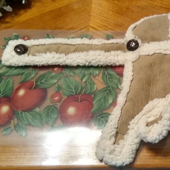 Fit Faux Suede Dog Jacket (Size Small) - Picture 6 of 9